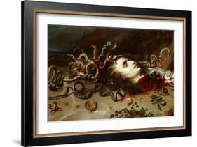 The Head of Medusa-Peter Paul Rubens-Framed Giclee Print