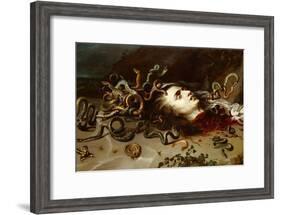The Head of Medusa-Peter Paul Rubens-Framed Giclee Print
