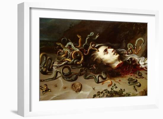 The Head of Medusa-Peter Paul Rubens-Framed Giclee Print