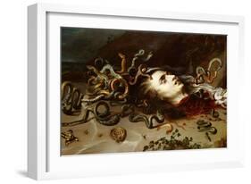 The Head of Medusa-Peter Paul Rubens-Framed Giclee Print