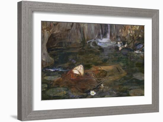 The Head of Orpheus-John William Waterhouse-Framed Giclee Print