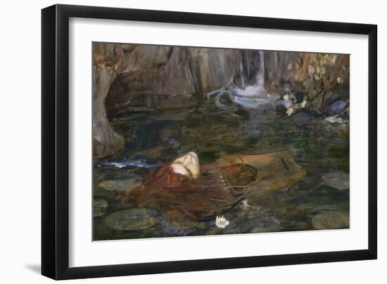 The Head of Orpheus-John William Waterhouse-Framed Giclee Print