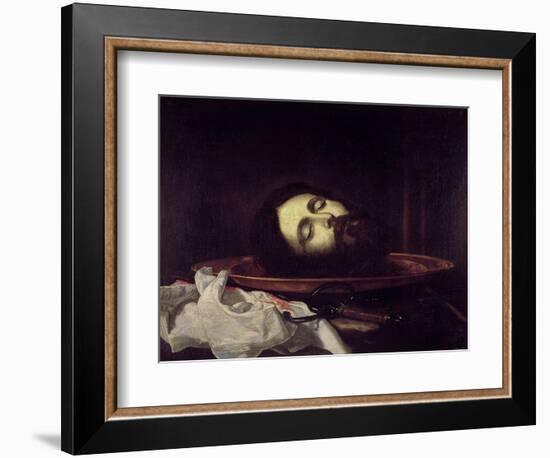 The Head of Saint John the Baptist-José de Ribera-Framed Giclee Print