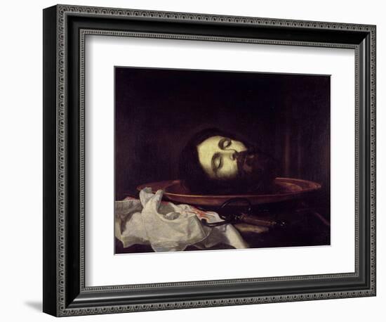 The Head of Saint John the Baptist-José de Ribera-Framed Giclee Print