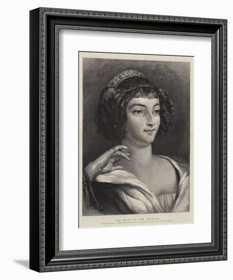 The Head of the Duchess-Charles Robert Leslie-Framed Giclee Print