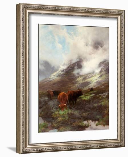 The Head of the Glen, 1894-Peter Graham-Framed Giclee Print