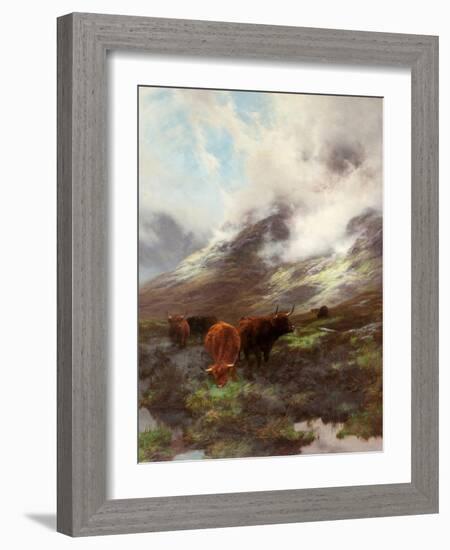 The Head of the Glen, 1894-Peter Graham-Framed Giclee Print