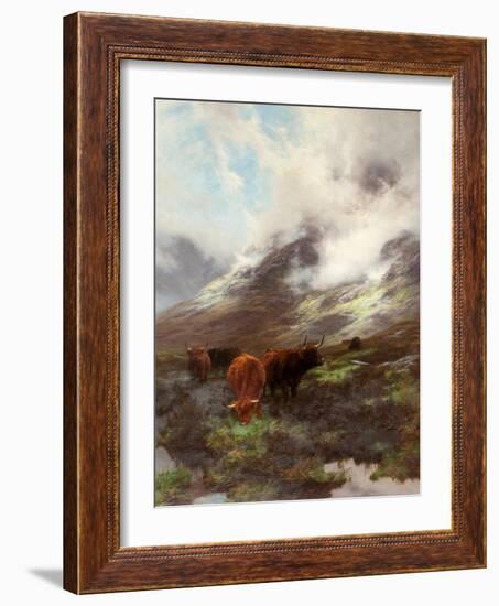 The Head of the Glen, 1894-Peter Graham-Framed Giclee Print