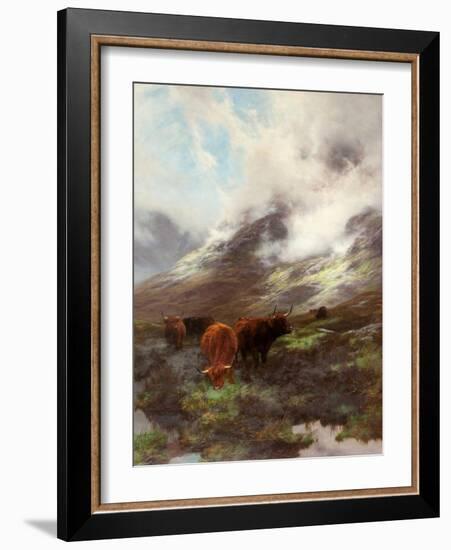 The Head of the Glen, 1894-Peter Graham-Framed Giclee Print