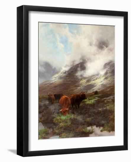 The Head of the Glen, 1894-Peter Graham-Framed Giclee Print