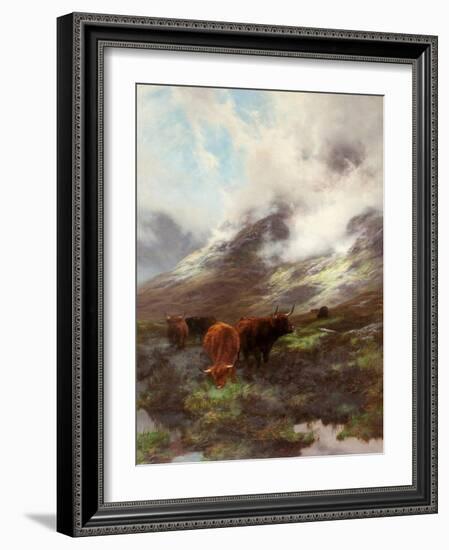 The Head of the Glen, 1894-Peter Graham-Framed Giclee Print