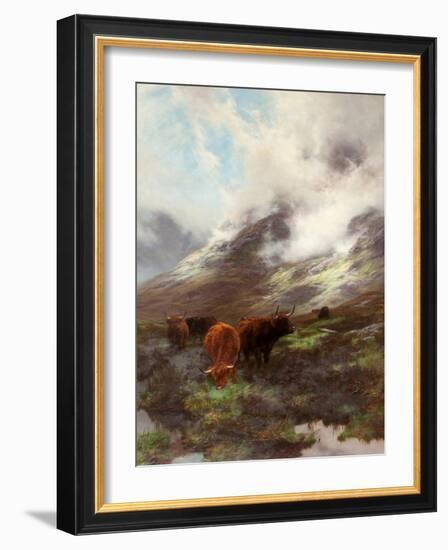 The Head of the Glen, 1894-Peter Graham-Framed Giclee Print