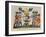 The Head of the Great Nation in a Queer Situation, 1813-George Cruikshank-Framed Giclee Print