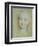 The Head of Venus-Francois Lemoyne-Framed Giclee Print