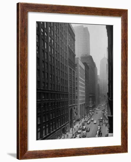 The Headquarters of Both Chicago and Illinois Y.M.C.A. on South LaSalle Street-Ralph Crane-Framed Photographic Print