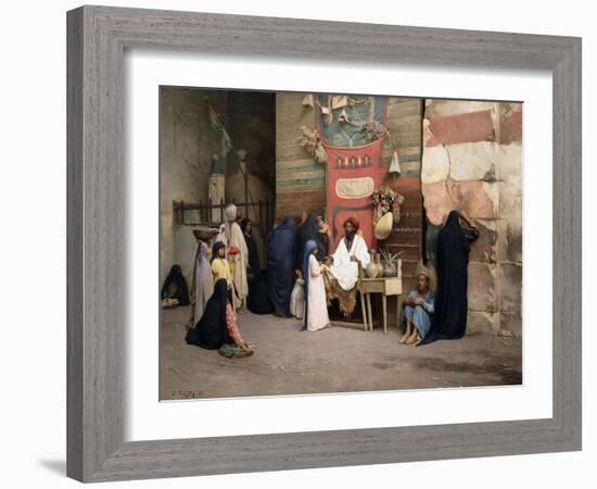 The Healer, 1891-Ludwig Deutsch-Framed Giclee Print