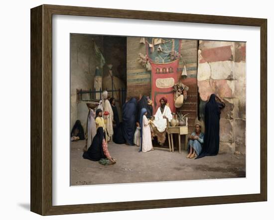 The Healer, 1891-Ludwig Deutsch-Framed Giclee Print