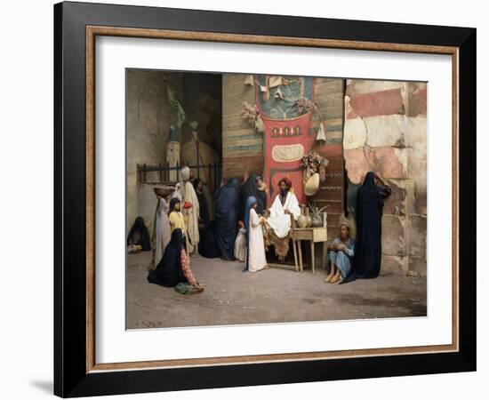 The Healer, 1891-Ludwig Deutsch-Framed Giclee Print