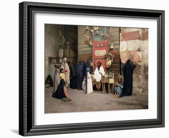 The Healer, 1891-Ludwig Deutsch-Framed Giclee Print