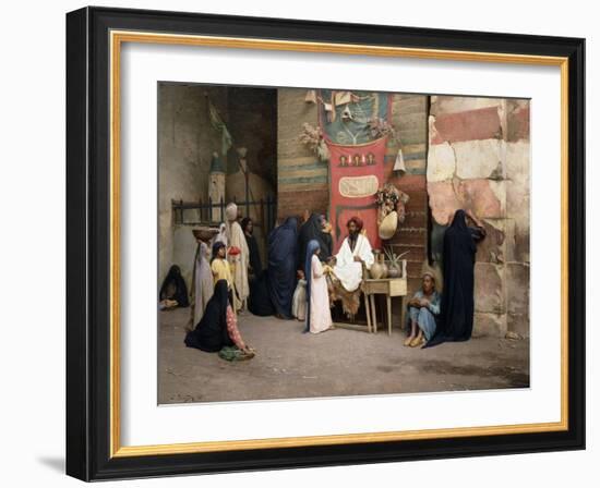 The Healer, 1891-Ludwig Deutsch-Framed Giclee Print