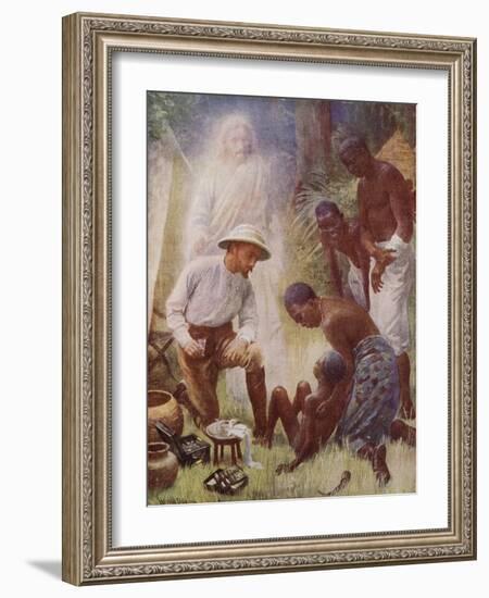 The Healer-Harold Copping-Framed Giclee Print