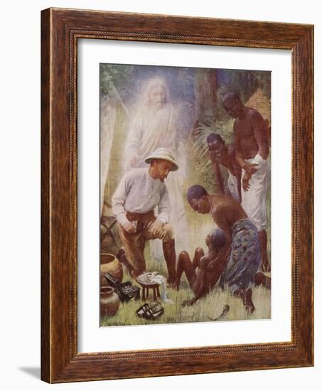 The Healer-Harold Copping-Framed Giclee Print