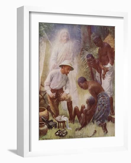 The Healer-Harold Copping-Framed Giclee Print