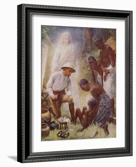 The Healer-Harold Copping-Framed Giclee Print