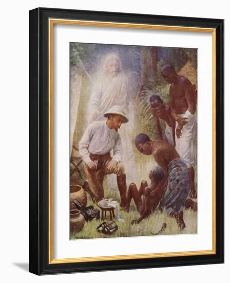 The Healer-Harold Copping-Framed Giclee Print