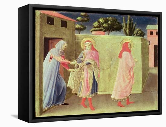 The Healing of Palladia by Ss. Cosmas and Damian, Predella from the Annalena Altarpiece, 1434-Fra Angelico-Framed Premier Image Canvas