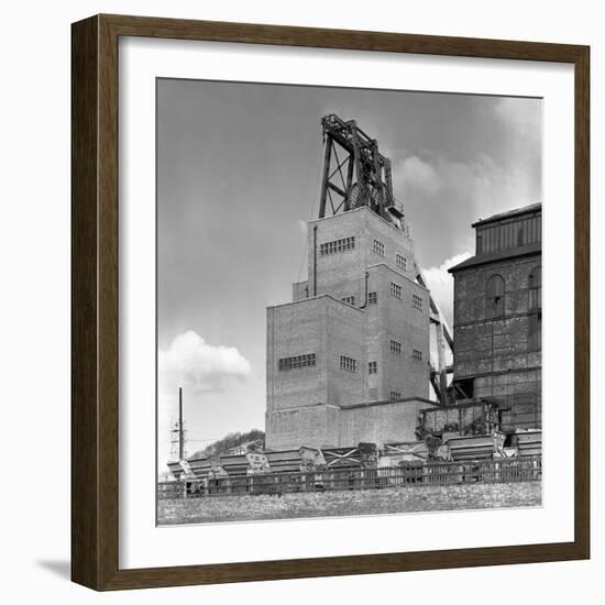 The Heapstead at Kadeby Colliery, Near Doncaster, South Yorkshire, 1956-Michael Walters-Framed Photographic Print