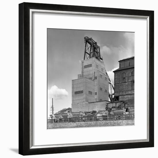 The Heapstead at Kadeby Colliery, Near Doncaster, South Yorkshire, 1956-Michael Walters-Framed Photographic Print