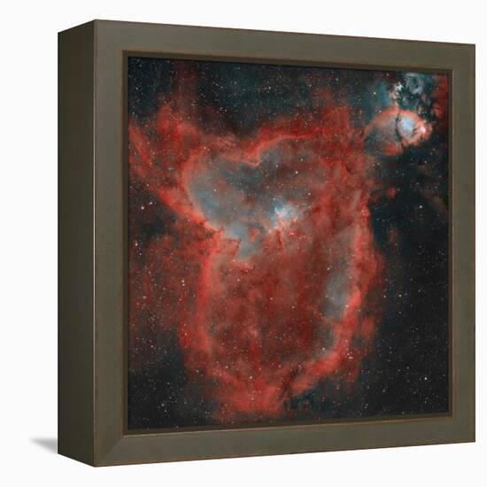 The Heart Nebula-Stocktrek Images-Framed Premier Image Canvas
