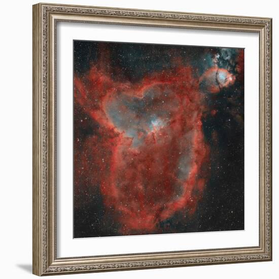 The Heart Nebula-Stocktrek Images-Framed Photographic Print