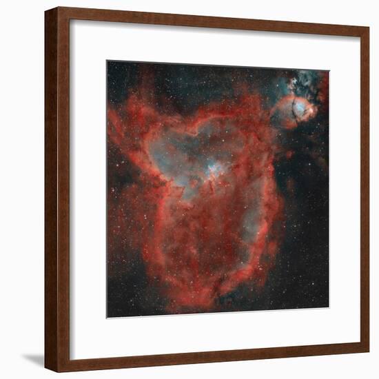 The Heart Nebula-Stocktrek Images-Framed Photographic Print