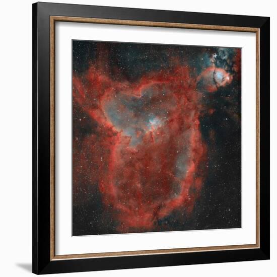 The Heart Nebula-Stocktrek Images-Framed Photographic Print