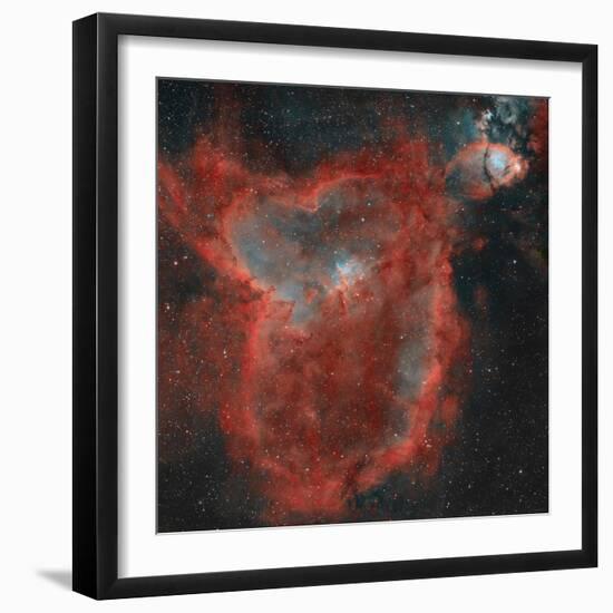The Heart Nebula-Stocktrek Images-Framed Photographic Print