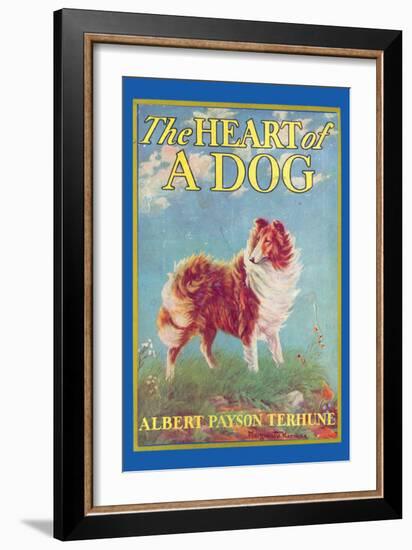 The Heart of a Dog-null-Framed Art Print