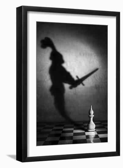 The Heart of a Knight-Victoria Ivanova-Framed Photographic Print