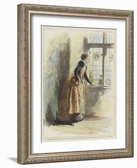 The Heart of Denise-John Seymour Lucas-Framed Giclee Print