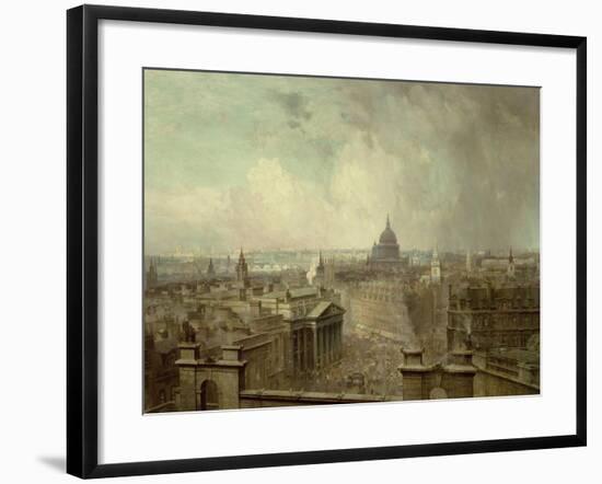 The Heart of the Empire, 1904-Niels Moller Lund-Framed Giclee Print