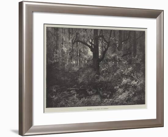 The Heart of the Forest-Charles Auguste Loye-Framed Giclee Print