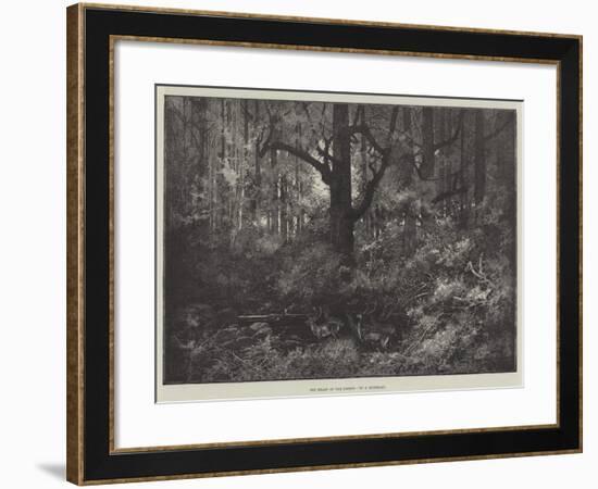 The Heart of the Forest-Charles Auguste Loye-Framed Giclee Print