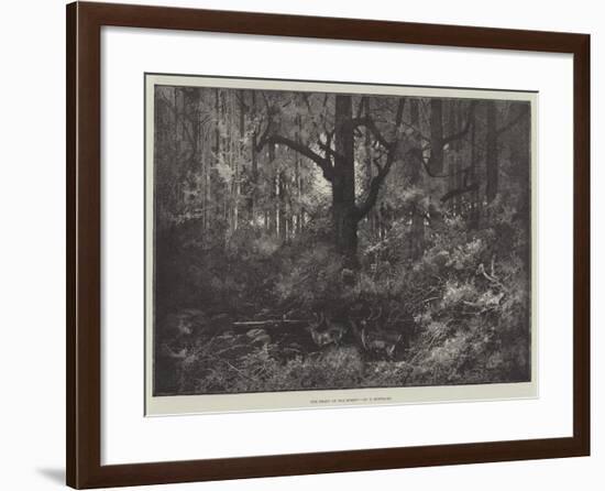 The Heart of the Forest-Charles Auguste Loye-Framed Giclee Print