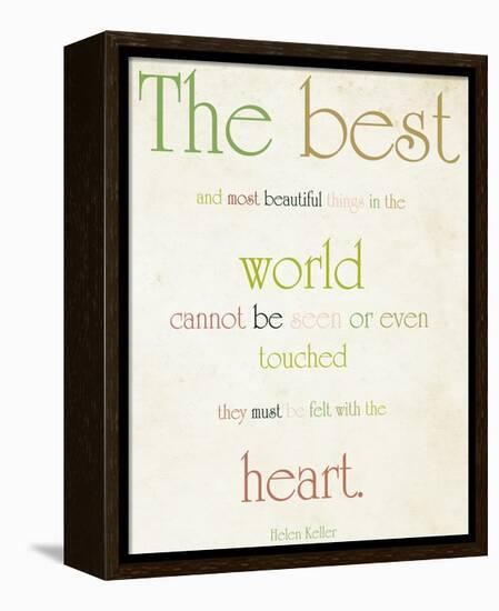 The Heart-Sylvia Coomes-Framed Stretched Canvas
