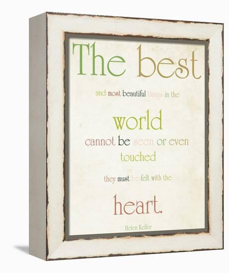 The Heart-Sylvia Coomes-Framed Stretched Canvas