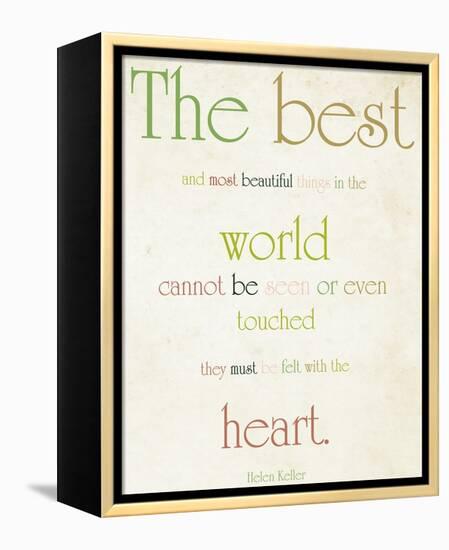 The Heart-Sylvia Coomes-Framed Stretched Canvas