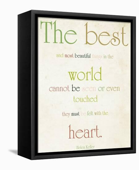 The Heart-Sylvia Coomes-Framed Stretched Canvas