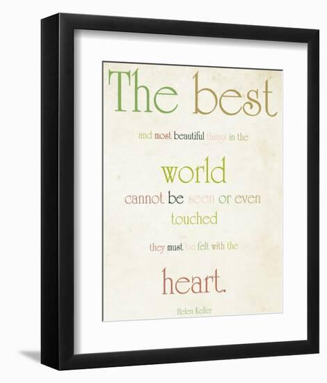 The Heart-Sylvia Coomes-Framed Art Print