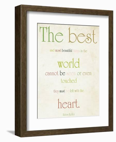 The Heart-Sylvia Coomes-Framed Premium Giclee Print